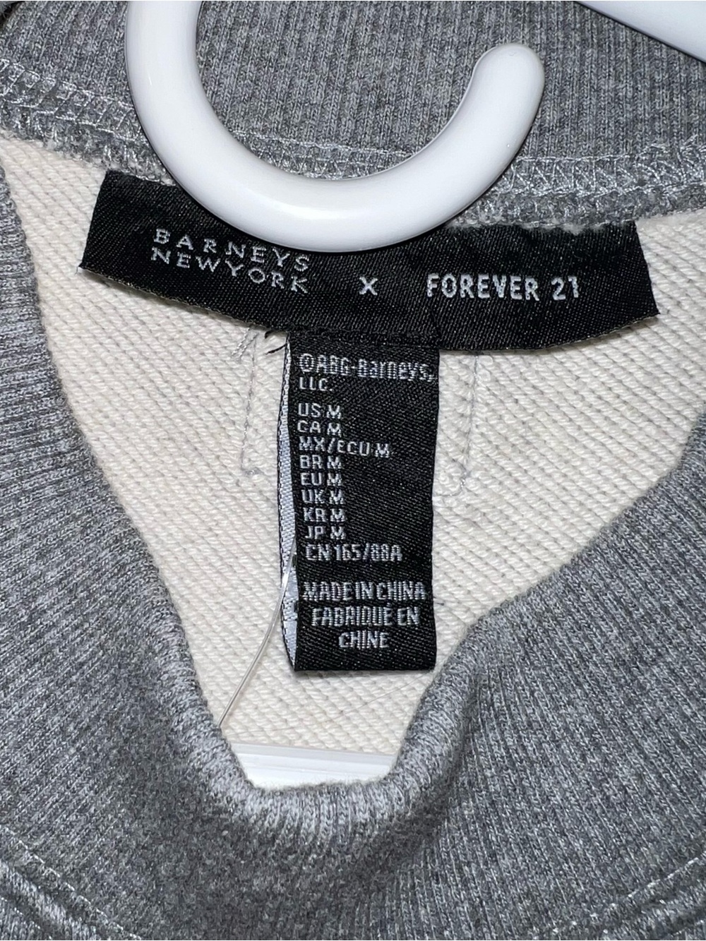 BARNEYS NEW YORK x FOREVER 21 -Grey Mock-Neck Sweater Mini Dress🖤 - Picture 10 of 12